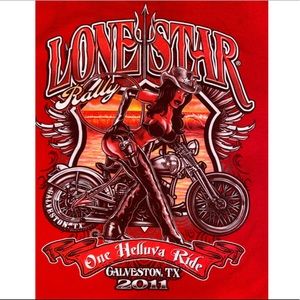 Lonestar Rally 2011 Helluva Ride Chopper Babe